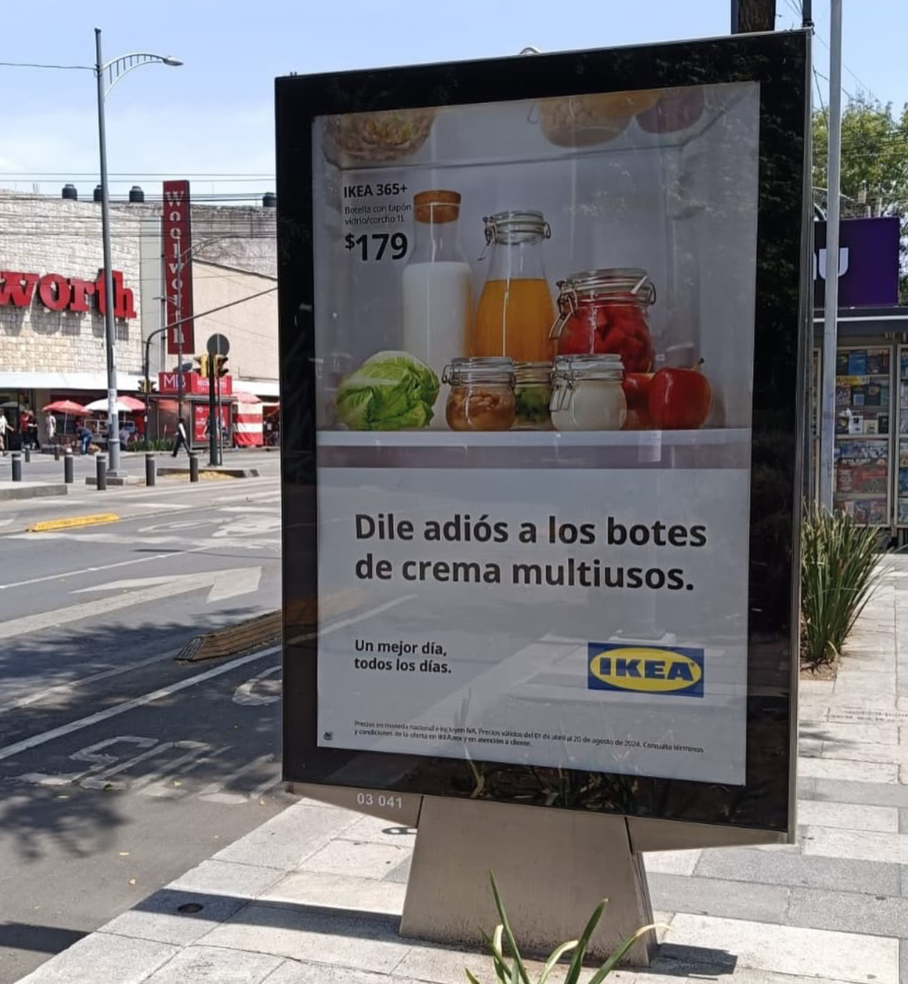 IKEA outdoor poster
