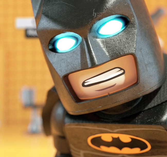 LEGO Batman close-up